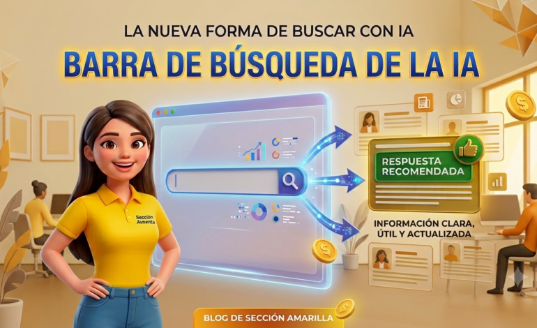 Optimiza tu negocio para la barra de búsqueda de la IA
