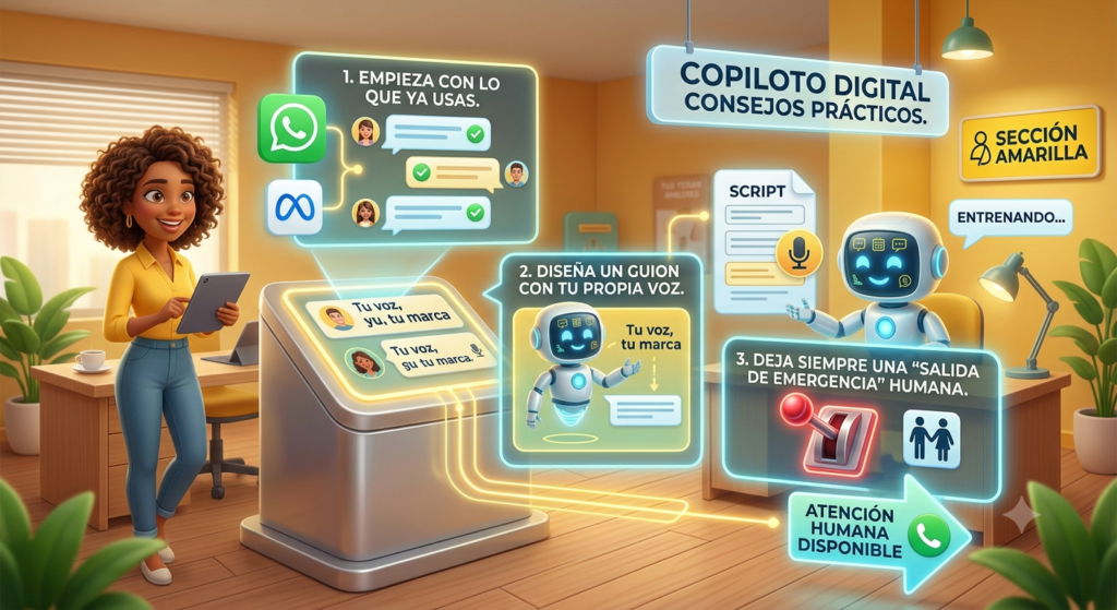 El verdadero rol de la IA Tu asistente, no tu relevo
