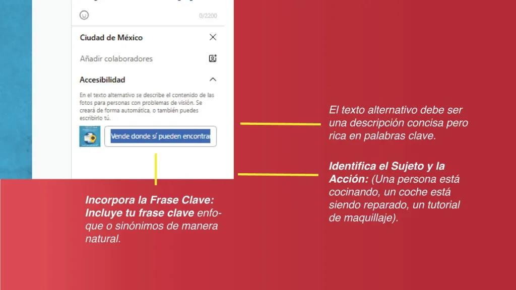 Por Qué el SEO de Contenido de Video Es la Clave del Éxito para tu Negocio en 2026 REELS SHORTS TIKTOK VIDEOS ALT TEXT PALABRAS CLAVE POSICIONAMIENTO GOOGLE BÚSQUEDAS MOTOR BUSQUEDA SECCION AMARILLA MARKETING DIGITAL TUTORIAL FRASE CLAVE TEXTO ALTERNATIVO