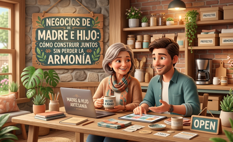 Negocios de madre e hijo: cómo construir juntos sin perder la armonía