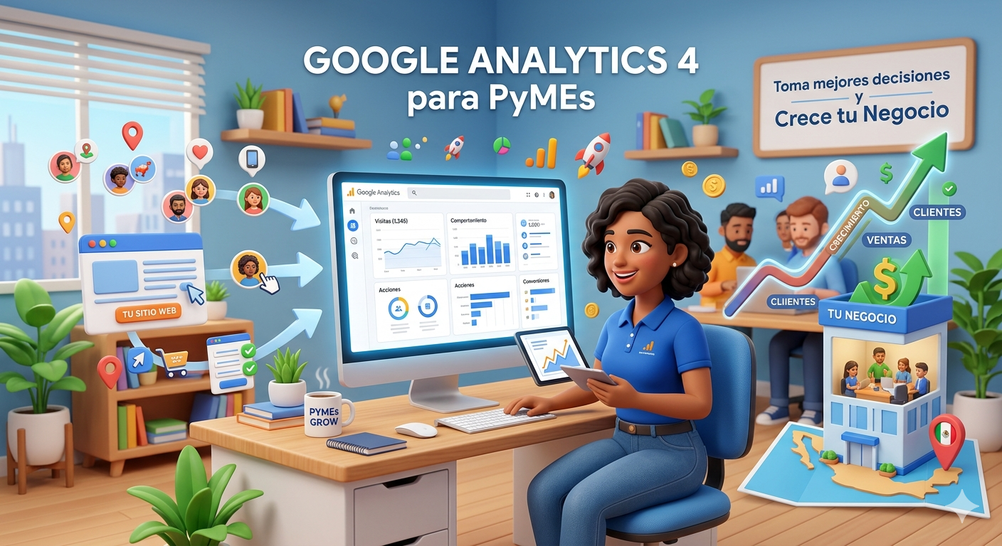 Google Analytics 4 para PyMEs sin complicaciones