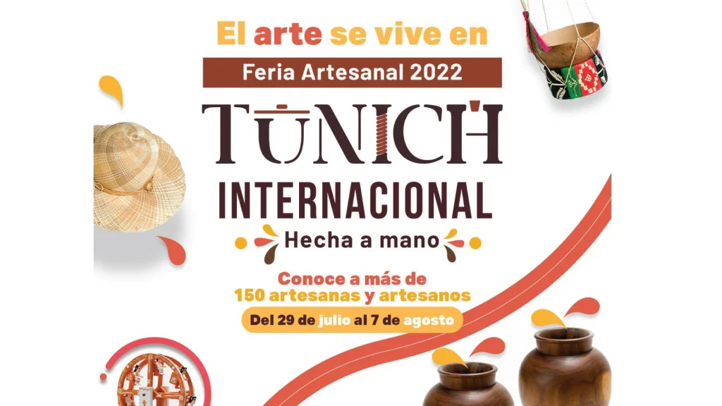 Guía definitiva de los mejores eventos de julio en Mérida Yucatán Feria artesanal TUNICH seccion amarilla