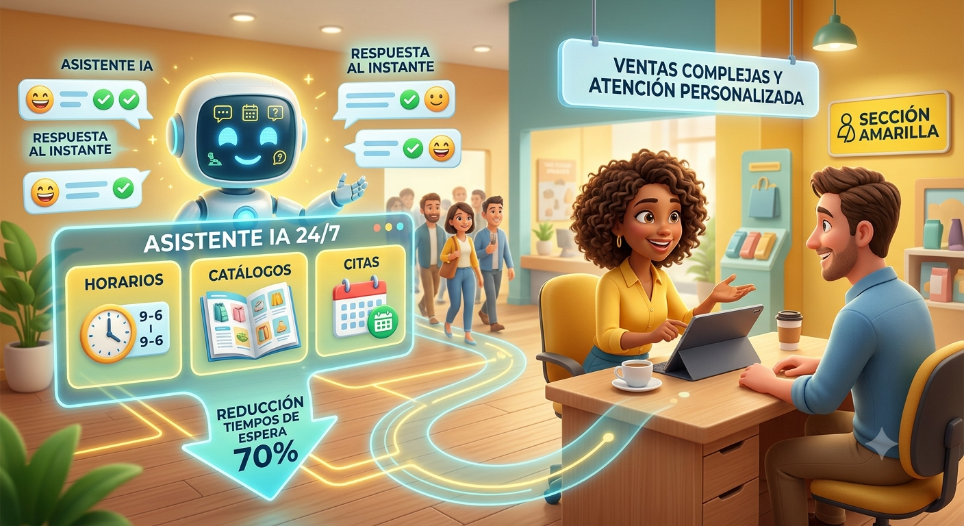 IA en atención al cliente: El copiloto de tu Pyme