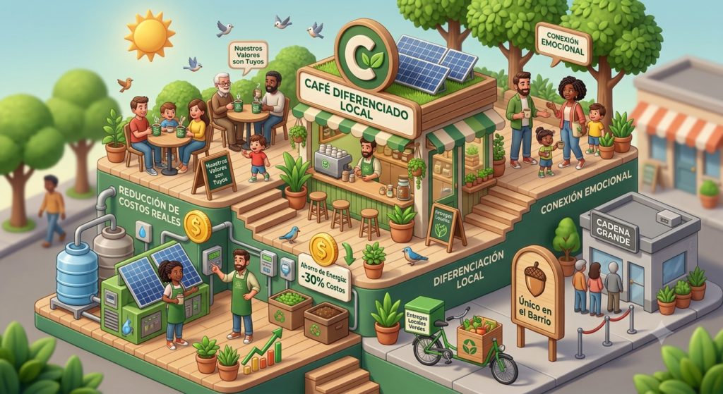 Los beneficios de ser verde en tu propia colonia: Green Marketing auténtico 
