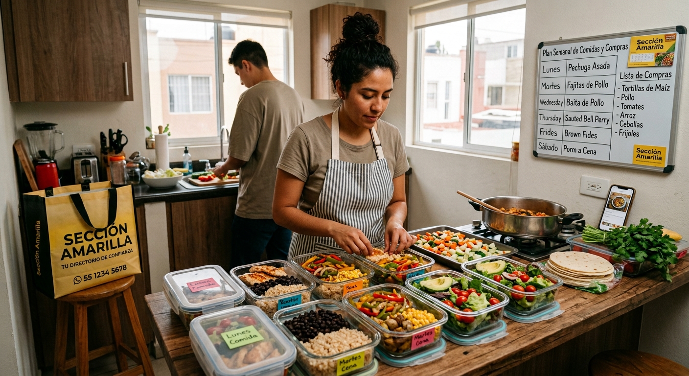El auge del meal prep: organiza tus comidas de la semana