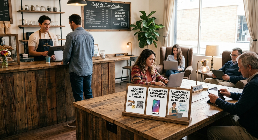 Tres pasos sencillos para implementar lealtad digital en tu negocio
