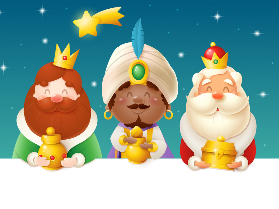 ¿Y a ti quién te trae tus juguetes? Los Reyes Magos y Santa Claus