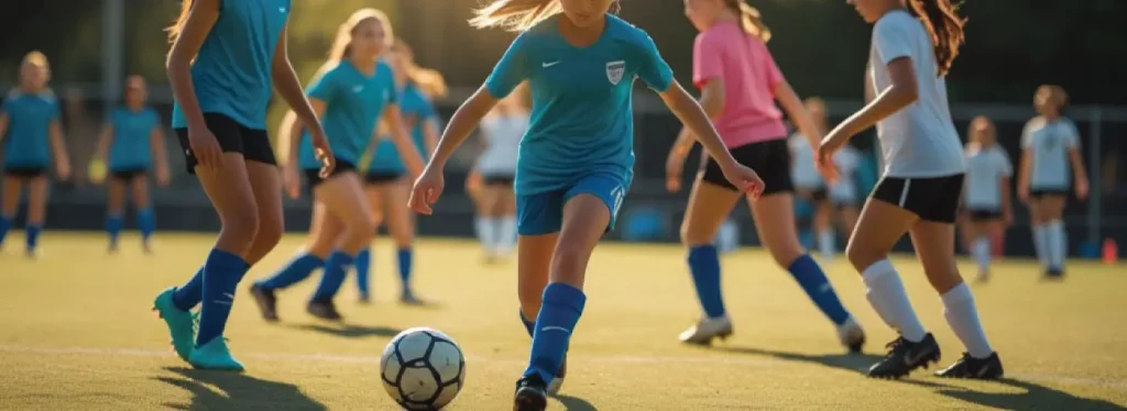 futbol para niños y niñas curso de verano seccion amarilla