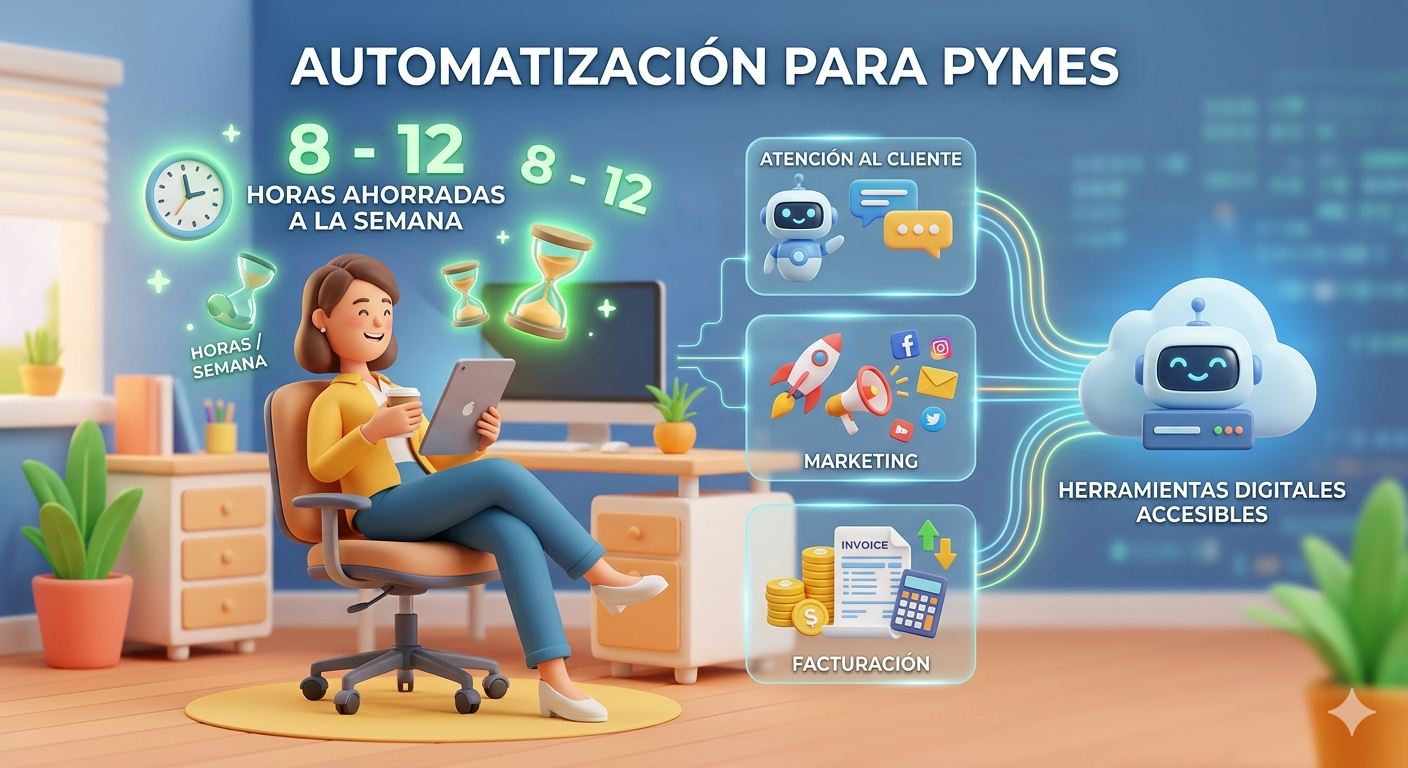 Automatización para PyMEs: gana 10 horas semanales