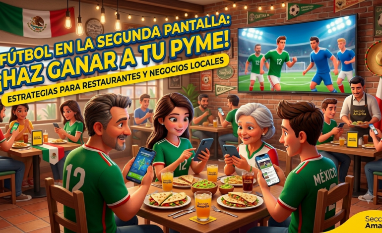 Fútbol en la segunda pantalla: ¡Haz ganar a tu pyme!