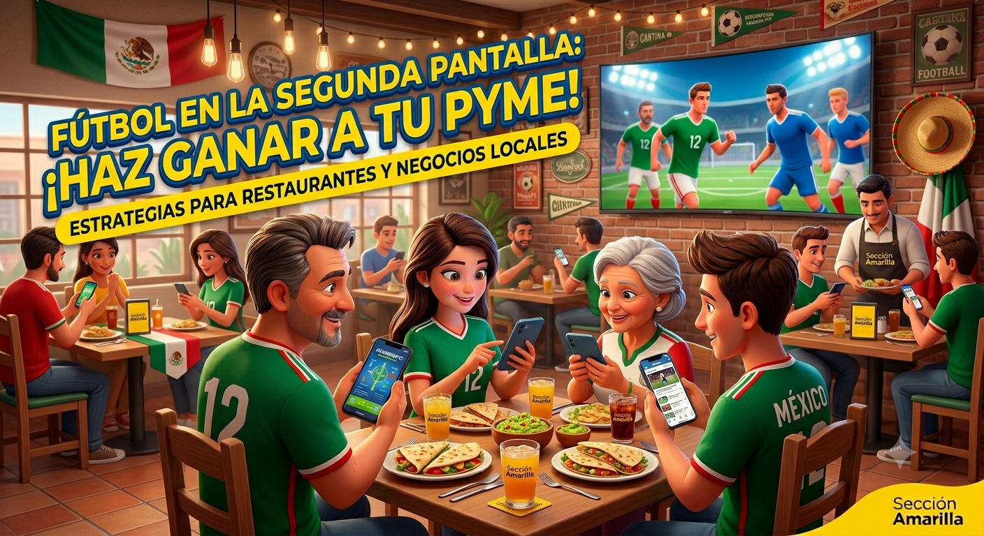 Fútbol en la segunda pantalla: ¡Haz ganar a tu pyme!
